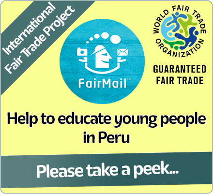 Fairmail Project - International fair trade programme to help young people in Peru