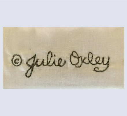 Julie Oxley - Textile Artist based in Sheffield, Yorkshire