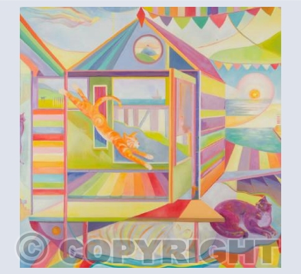 Beach hut