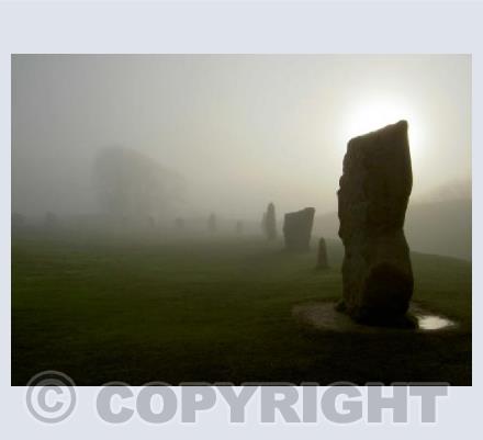 Foggy Avebury