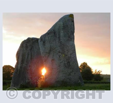 Avebury sunset