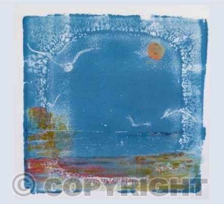 Sun, sea and gulls