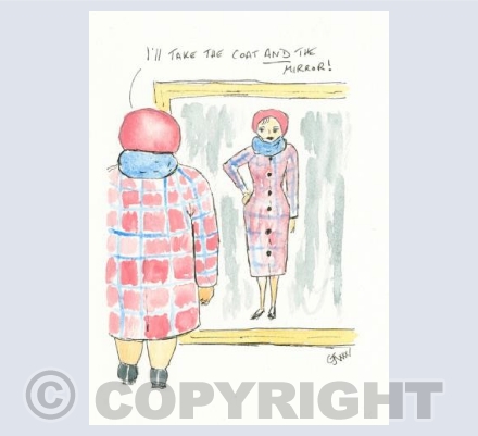 Coat & Mirror