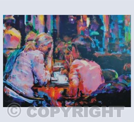 Secrets in a cafe'