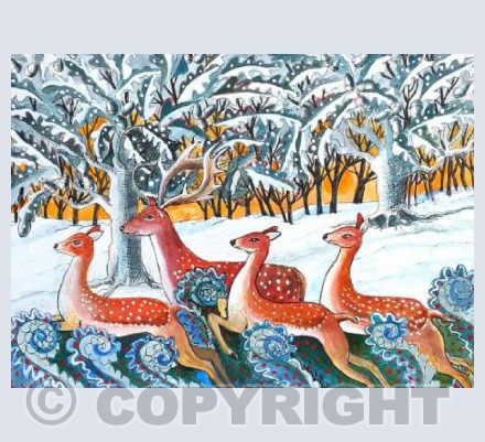 Running of the deer