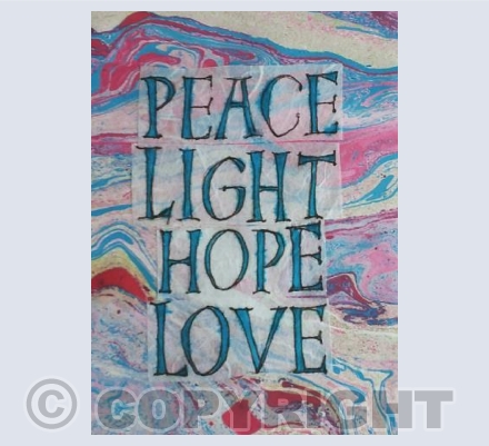Peace Light Hope Love 