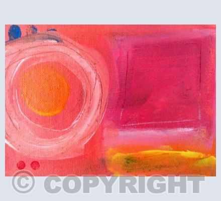 Pink yellow Balance