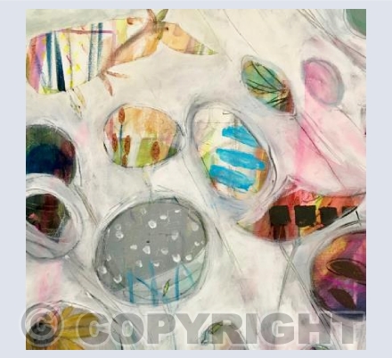 Out of the silence - flowers & space