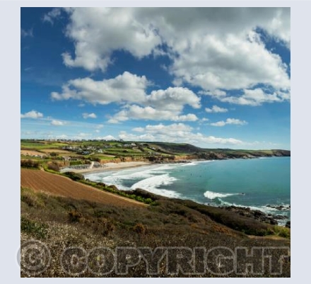 Perran Beach view