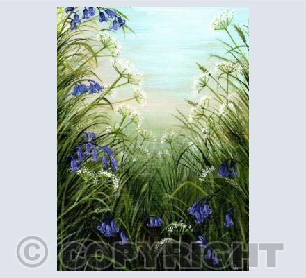 "Bluebell Meadow" by Natasha Pitts