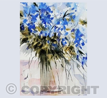 Blue Blooms