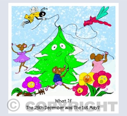 what if 25th december was 1st May