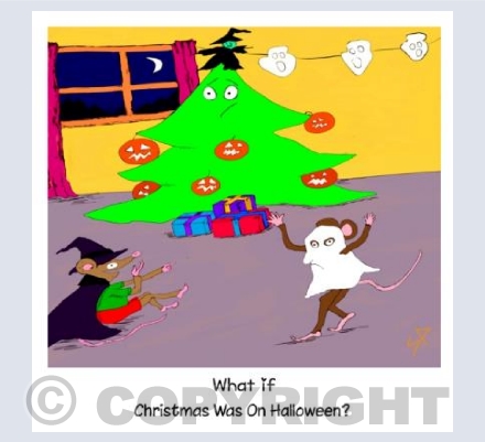 What if Christmas was Halloween?