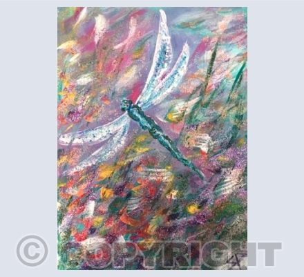 Dragonfly In Colour