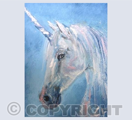 blue unicorn