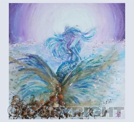 Mermaid At Full Moon