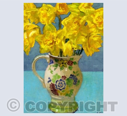 Daffodils and Freesias