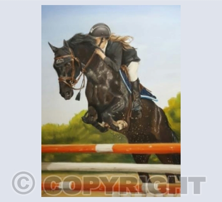 Exquisite Equines Collection - The Jump