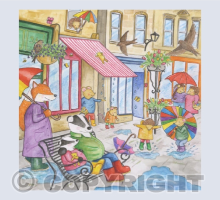 April in Corsham Card