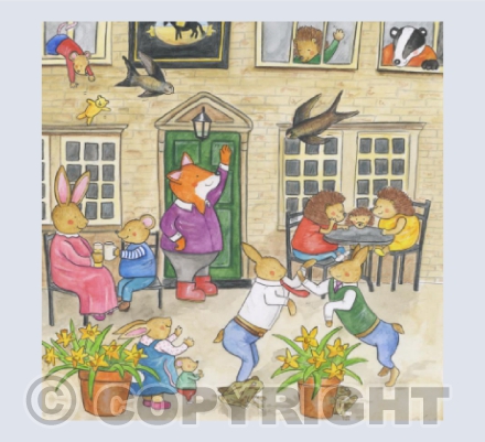 March in Corsham Card