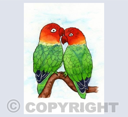 Two Love Birds