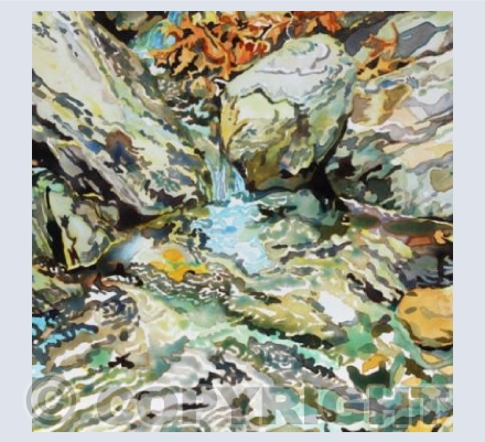 Rocks and Trickle Kazaviti