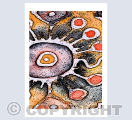 Going Viral - Orange Microbe