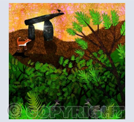 Little Fox greets the Sun