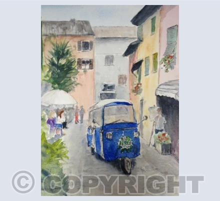 Wedding Car - Lake Garda