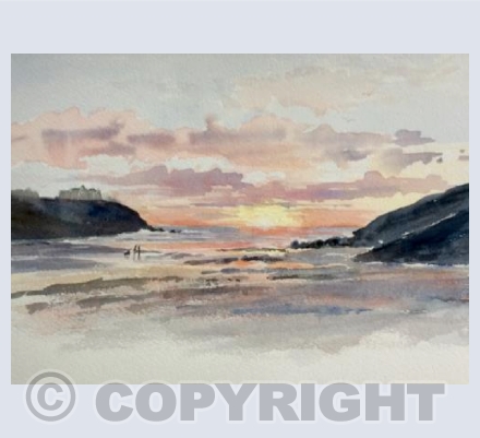 Sunset at the Beach