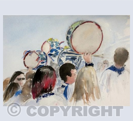 Drums Aloft, Padstow.