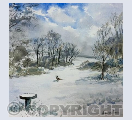 Cornish Snow Scene