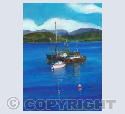 Fishing boats @ Ullapool