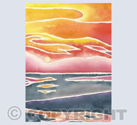 sunst abstract