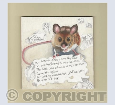 To a mouse