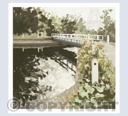 The swing bridge - Exeter