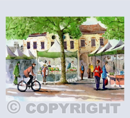 Shopping in Wells Market