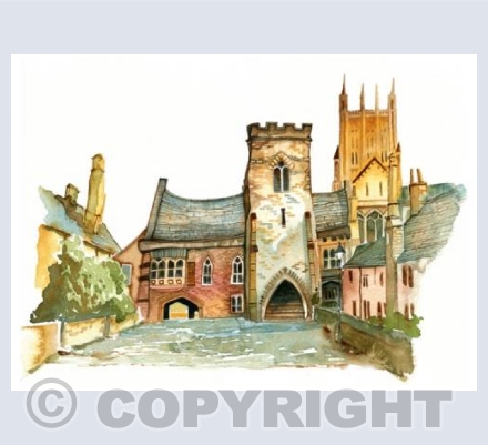 Vicars Close Quirky