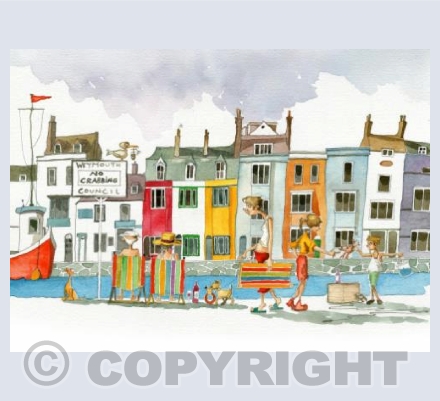 Crabbing in Weymouth