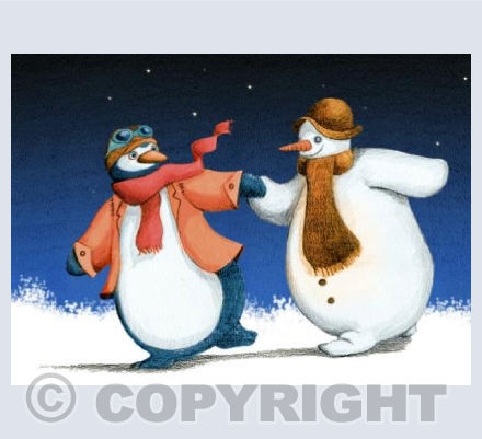 The Penguin and the Snowman