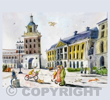 Queen Mother Square, Poundbury