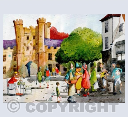 Painting at Wells