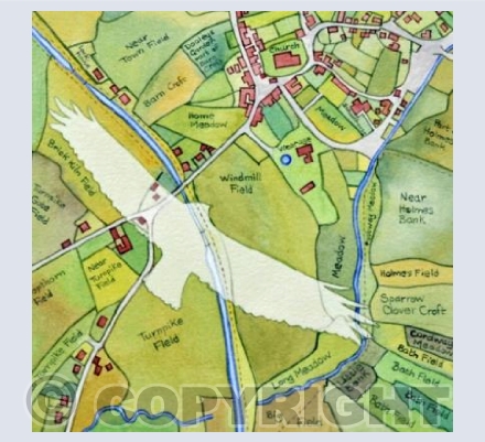 Riding the Thermals over 19th Century Audlem