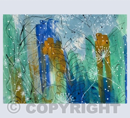 Grasses and Snow