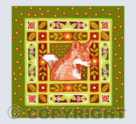 Patchwork Fox