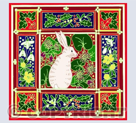 White Winter Hare