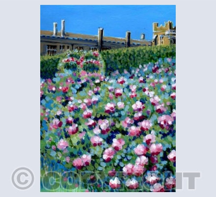 Rose arch, Sudeley Castle