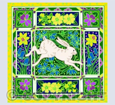 White Spring Hare