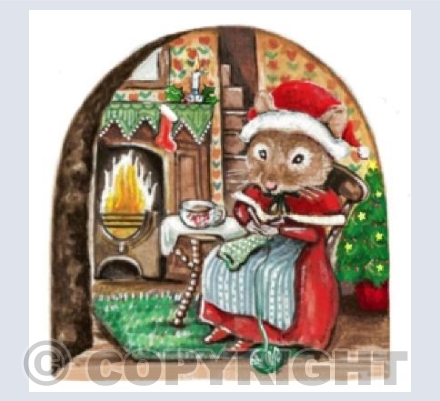 Festive mouse