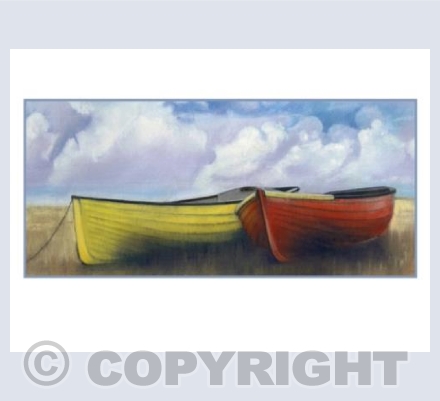 Boats on the shore